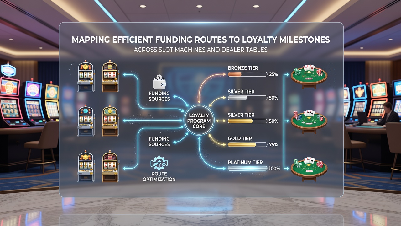 Vergelijking van VIP-progressie via verschillende betalingsmethoden in slots en live casino
