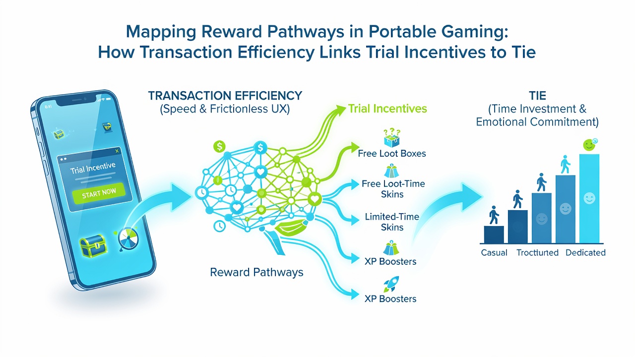 Infographic over hoe transacties proefincentives koppelen aan VIP live dealer niveaus in mobiel gokken