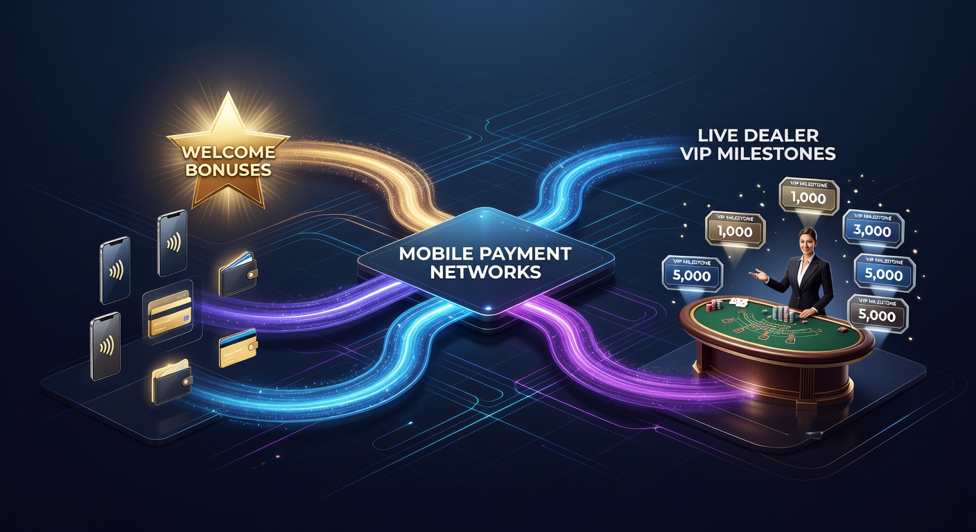 Mobiele betaalnetwerken en bonusconversie in live dealer omgevingen