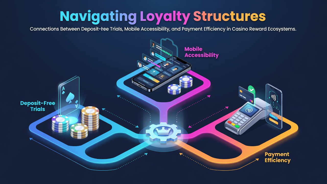 Overzicht van casino loyaliteitsstructuren met focus op mobiele interfaces en betalingssystemen