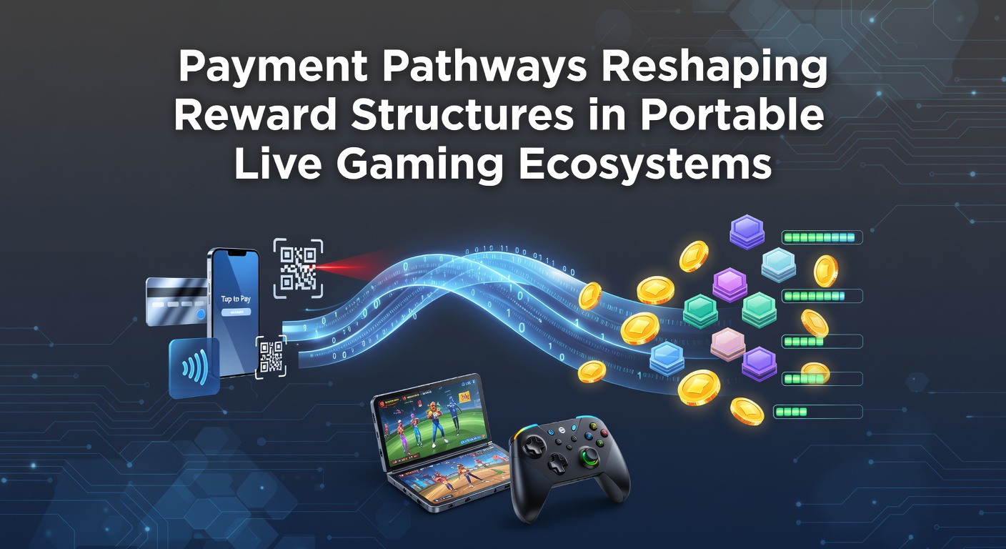 Mobiele betaalnetwerken die beloningsstructuren in live gaming ecosystemen verbinden met naadloze transacties