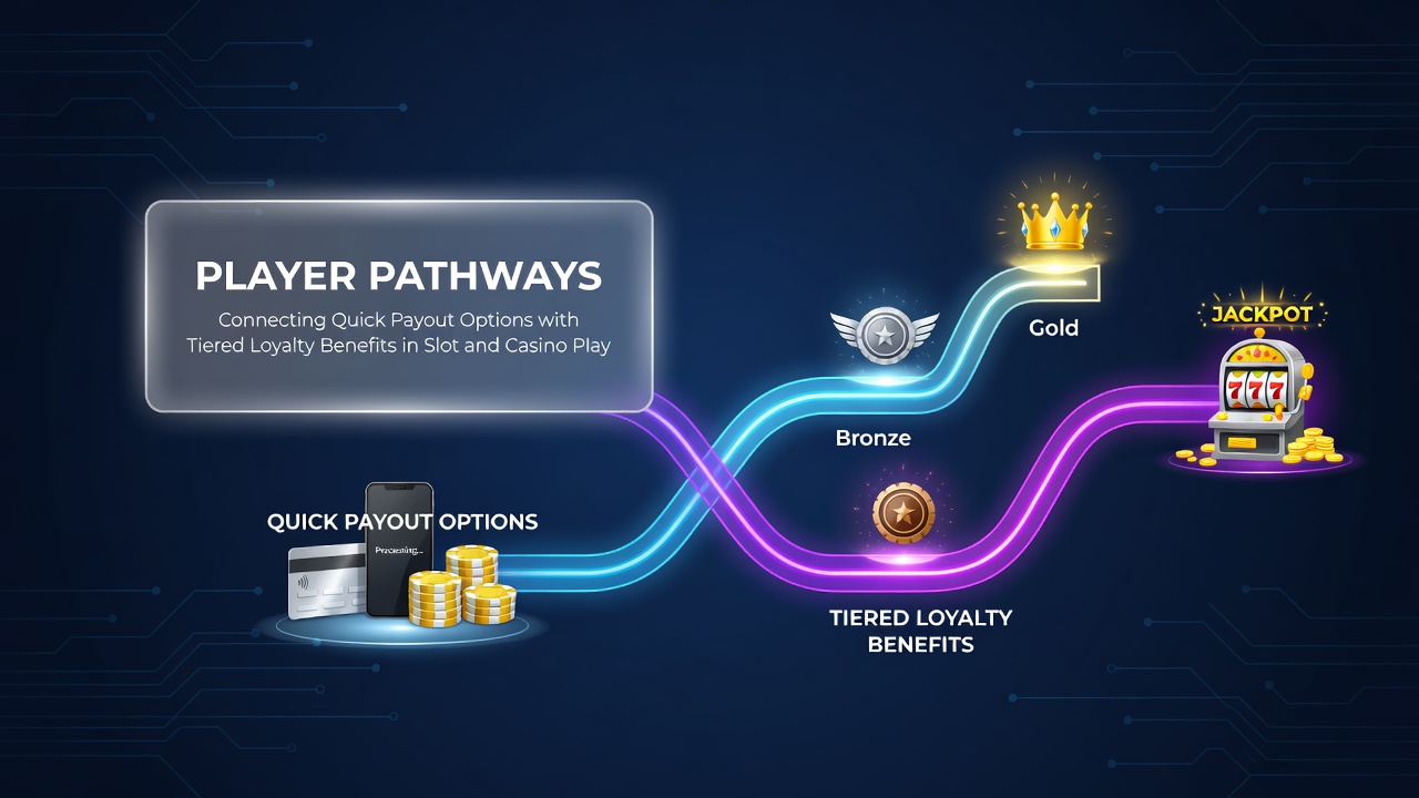 Overzicht van spelerstrajecten met snelle uitbetalingen en loyaliteitsniveaus in online slots en casino's